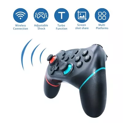 Wireless Pro Controller Remote Gamepad Remote For Nintendo Switch Rechargeable • $36.99