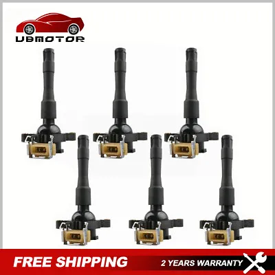 New 6PCS Ignition Coils For BMW E46 E39 X5 E36 325 330 328 525 740 12131748017 • $49.95