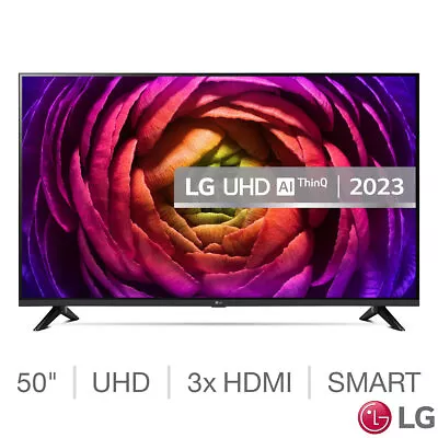 LG 50UR73006LA 50 Inch 4K Ultra HD Smart TV • £353.99