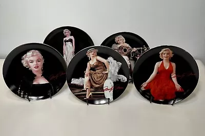 Marilyn Monroe 6 Plates  Up Close & Personal Milton Greene Bradford Exchange • $88.99