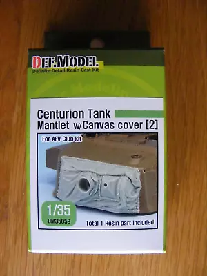 DEF Model Centurion Canvas Gun Mantlet.  1/35 • £5.99