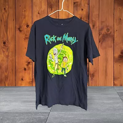 Rick And Morty Dimension Portal Short Sleeve T-Shirt Size Large • $8.40