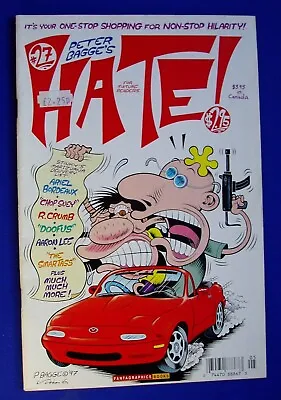 Hate 27 Peter Bagge Underground. Fantagraphics  1st Print .  VFN • £6.50
