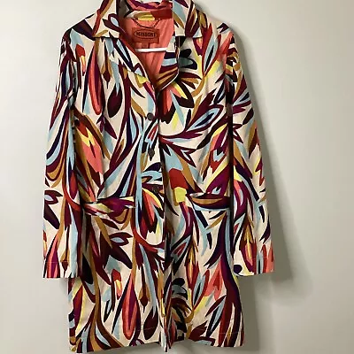 Missoni For Target 60s Retro Style Trench Coat Jacket Limited Ed Womens Large • $39.99