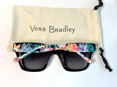 New VERA BRADLEY Roxana Sunglasses Polarized UV Protection Happy Blooms Print • $38.95