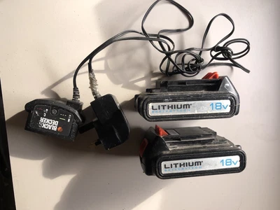 £15.99 • Buy Genuine Black & Decker Lithium Ion Slide Charger For BL1518 18V Battery Used