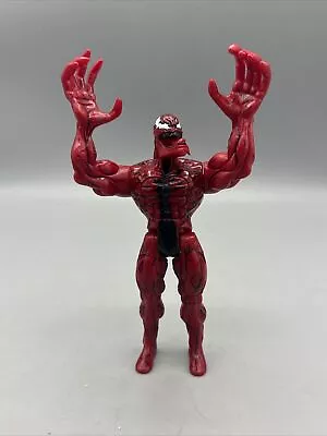 Vintage Spiderman Heavy Hitters Carnage Action Figure 1996 ToyBiz Marvel 5.5  • $9.99