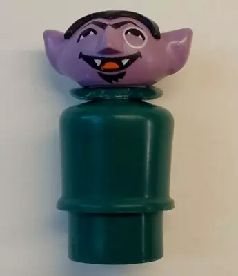 Fisher Price Sesame Street Little People Count Von Count Vintage The Count • $17.59