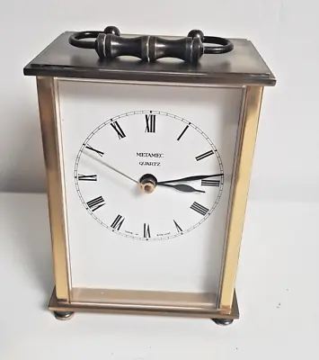 Metamec Quartz Carriage Clock - Working Order  • £11.99