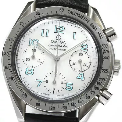 OMEGA Speedmaster Chronograph White Shell Dial Automatic Men's Watch_754795 • $3132.71