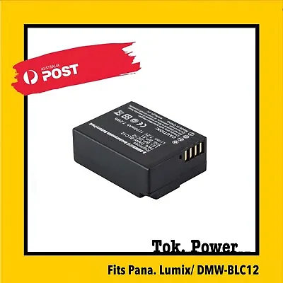 2.0A DMW-BLC12 DMW-BLC12E BLC12 Battery For Panasonic Lumix DMW-BLC12PP FZ200 • $26.90