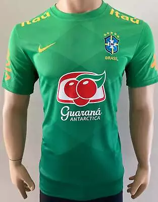 2020 2021 Brazil Pre-Match Shirt Kitroom Player Issue Copa América Size M • $57.44