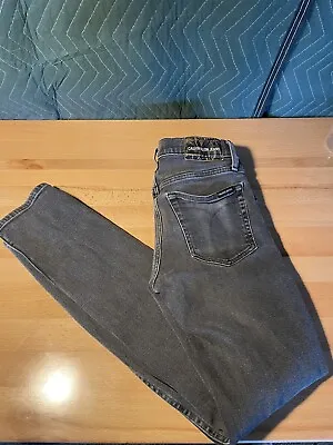 Calvin Klein CKJ026 28 X 32 Skinny Jeans CK Pants Authentic Pre-Owned Light Use • $19