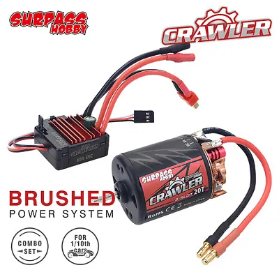 SURPASSHOBBY 540 11T 13T 20T Motor ESC For RC Redcat Traxxas 1/10 RC Crawler Car • $12.30