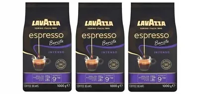 3 X Lavazza Espresso Barista Intenso Coffee Beans - 1kg • £40