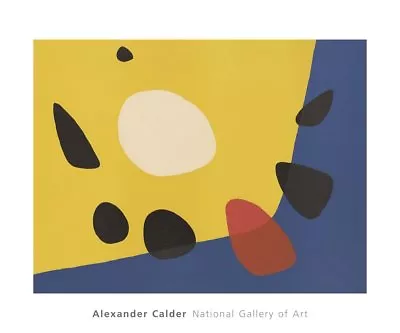 Untitled 1963 By Alexander Calder Art Print Abstract Poster 20x24 • $31.95