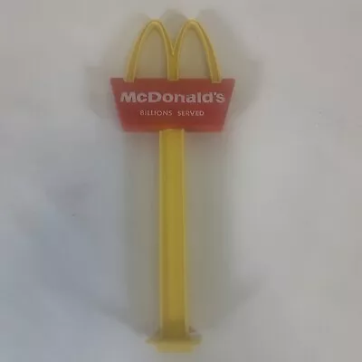 Vtg 1974 Playskool McDonald Toy Action Figure Playset SIGN ONLY Replacement • $16.99