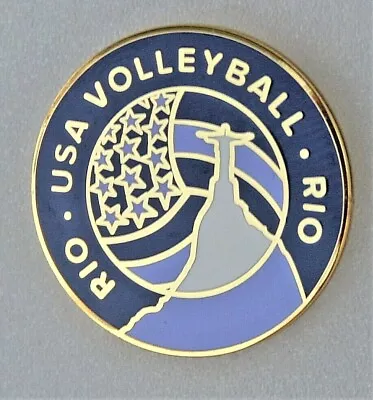 Rio 2016 Usa Volleyball Team Olympic Pin • $6