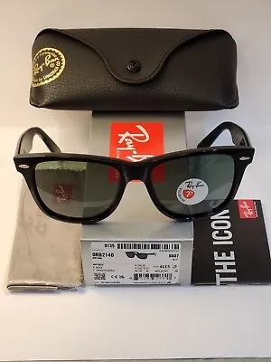 Ray Ban Original Wayfarer Classic Polarized Green Sunglasses RB 2140 901/58 54mm • $129.99