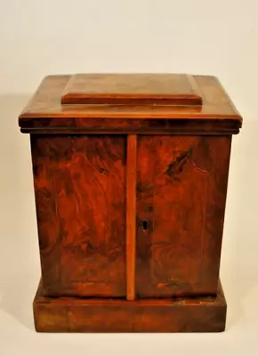 Untouched Antique Walnut Collectors Cabinet • £345