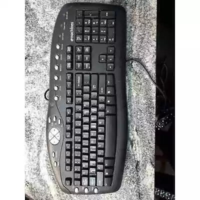 EMachines KB-0108 Full Standard Desktop PC Wired Keyboard Internet Multimedia • $14.99