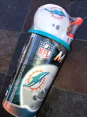 1 (ONE) 32oz Miami Dolphins Drink Cup With Molded Lid Straw Wcap & Helmet • $17.95