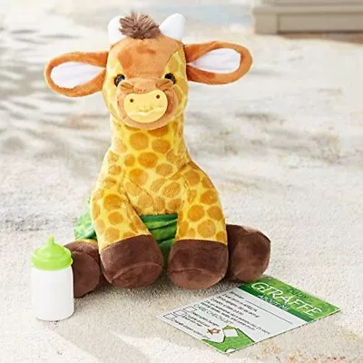 Melissa & Doug 11-Inch Baby Giraffe Plush Stuffed Animal W/ Pacifier Diaper  • $22.99
