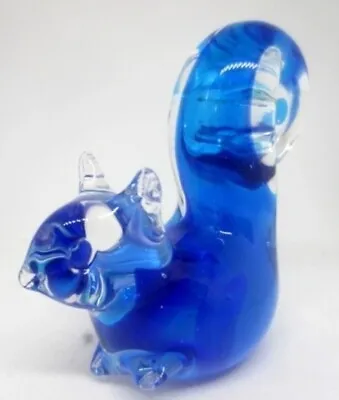 Amazing Squirrel Paperweight Figurine Murano Glass Made In Italy Sp746 • $104.33