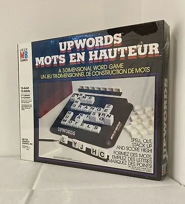 £100 • Buy 1983 Upwords Milton Bradley Canada Inc. Mots En Hauteur Rare Sealed Box