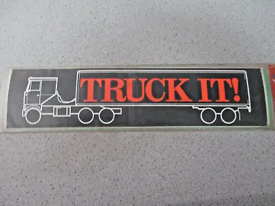 Original VINTAGE 70's BUMPER STICKERS  [TRUCK IT] • $6