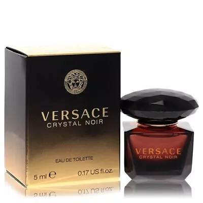 Crystal Noir By Versace Mini EDT 0.17 Oz For Women • $17.99