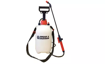 Spear & Jackson 5LPAPS 5 Litre Pump Action Garden Pressure Sprayer • £17.97