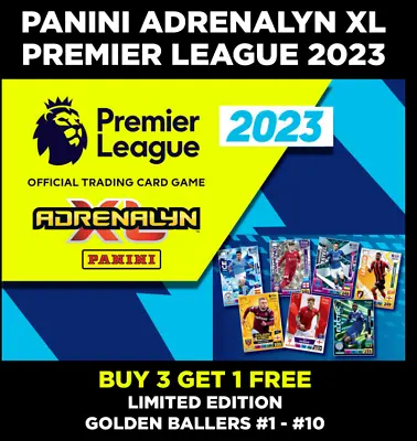 £24.95 • Buy Panini Adrenalyn XL Premier League 2023 22-23 Golden Ballers/Limited Editions