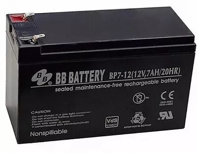 Ride On Car Jeep Quad Bike Sports Car 12V 7Ah Replacement / Spare Battery • £30