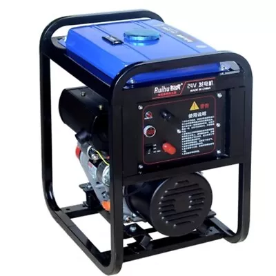 5KW 24V DC Generator Gasoline/Diesel Generator Parking Air Conditioner Generator • $914.99