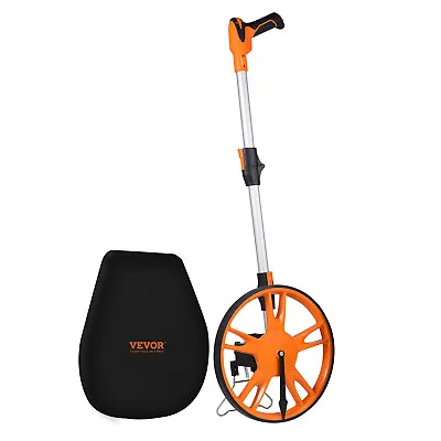 VEVOR Distance Measuring Wheel 12.5  99999ft Walking Folding Handle With Bag • $28.99