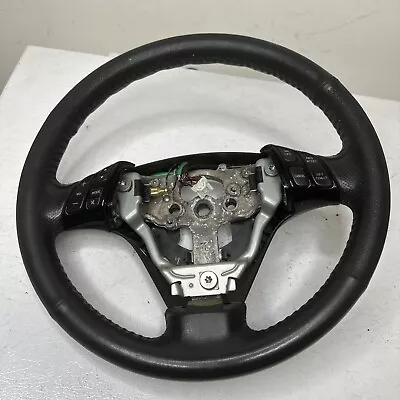 2004-2009 Mazda3 *RED STITCHING* Wheel W/ Radio Vol Cruise Control Switch • $80