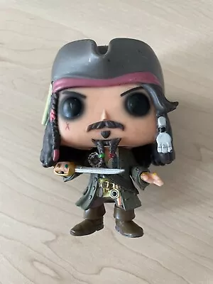 Funko Pop! Pirates Of The Caribbean Jack Sparrow #273 Vinyl Figure Loose OOB • £19.94