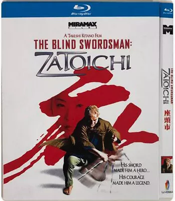 2003 Japanese MOVIE Zatoichi Blu-Ray Free Region Chinese Subs Boxed • $14.75