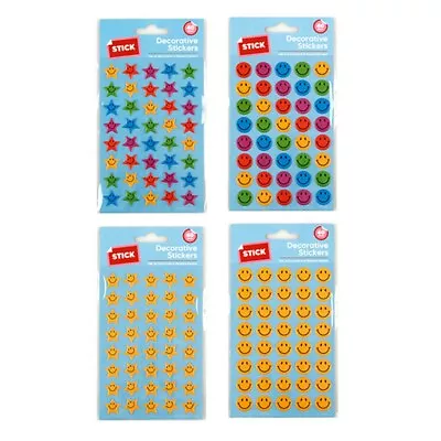 $3.99 • Buy 40 Emoji 3D Stickers Sheet Emoticon Bullet Journal Bubble Style Smiley Faces