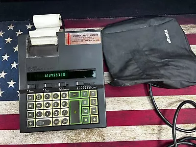 Vintage Olivetti Divisumma Desktop Printing Calculator Model 37PD LOOK + Cover • $45