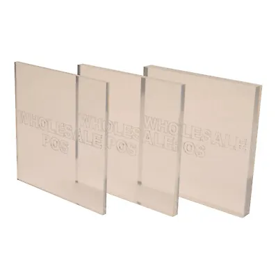 Acrylic Sheets A5 A4 & A3 Clear Perspex Panels Multi Packs 1mm To 10mm Panels • £14.86