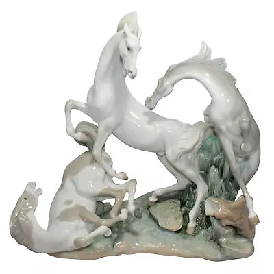 Lladro Figurine Horse's Group Pick Up Only (1021) 18  No Box • $1400