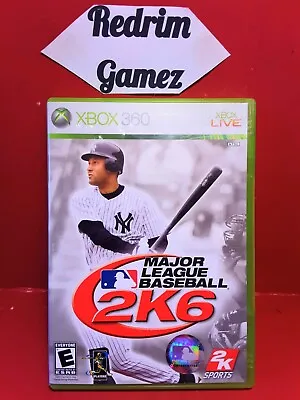 $8.49 • Buy MLB 2K6 2K XBOX 360 Video Games Sports Arcade
