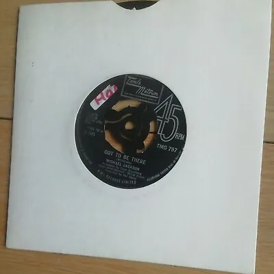 MICHAEL JACKSON - 1971 Vinyl 45rpm 7-Single - GOT TO BE THERE • £1.50