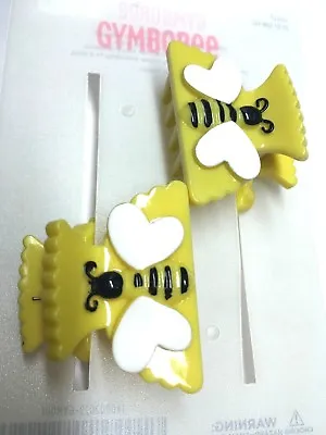 $9.95 • Buy Gymboree Bumble Bee Chic Line Barrette/Clip NWT Yellow Snap Vintage Hive VHTF
