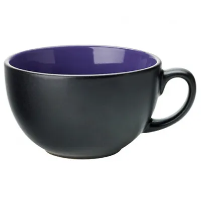 £5.47 • Buy Utopia Barista Cappuccino Cup Indigo 340ml | Porcelain Coffee Cups