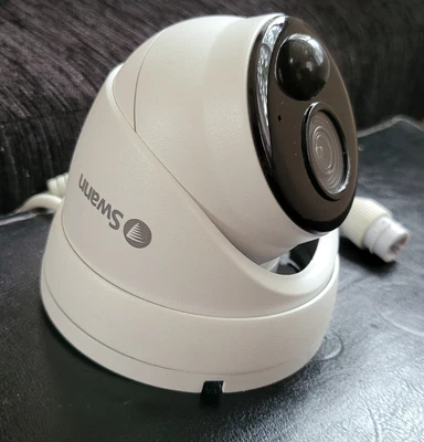 £59.99 • Buy Swann SWNHD 886MSD 4K POE UHD Thermal Sensing IP Dome CCTV Camera Audio Motion
