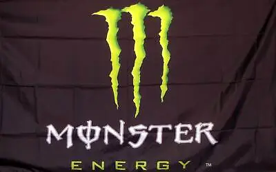 Monster Energy Horizontal 3' X 5' Poly Flag • $22.95