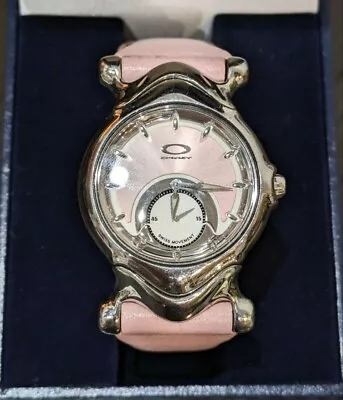 Oakley Womens Pink Jury Watch Authentic Very Rare Limited Edition Japan • $341.94